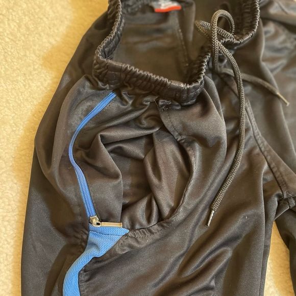 Black panther black blue stripe joggers xs small - Picture 9 of 12